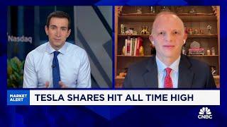 What matters most to Tesla's stock is growth of units, says Neuberger Berman's Dan Flax