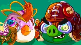 ДЕНЬ РОЖДЕНИЕ Эпик с Космической жрицей Матильдой в Angry Birds Epic #168 Кид и Босс в Пещере птичек