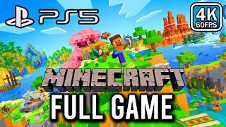 Minecraft PS5 Edition - FULL GAME Playthrough (4K 60FPS) - No Commentary