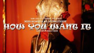 How You Want It - Miss Honey and DJ Ms Hypnotique [Official Video]