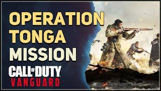 Operation Tonga Call of Duty Vanguard