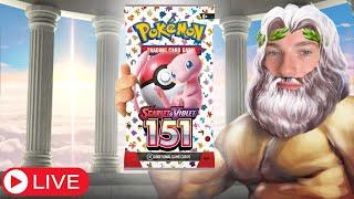 WE PULLED A GOD PACK! Opening 151 Pokemon Cards!