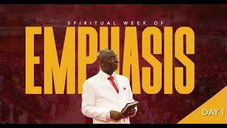 DAY 1: WEEK OF SPIRITUAL EMPHASIS | 6, NOVEMBER 2024 | FAITH TABERNACLE OTA.