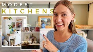 Modest Kitchens | Small Kitchen Inspiration | How to Transform your Outdated Kitchen