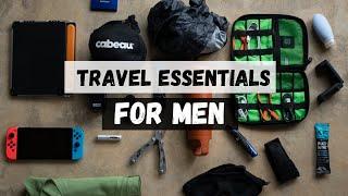 31 Travel Essentials for Men | What to Pack