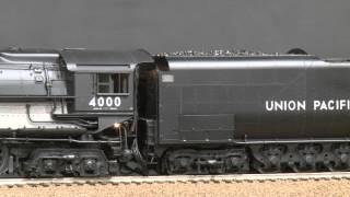 057829-Gauge 1 Brass Model Train - FAM Fine Art Models UP Union Pacific 4-8-8-4 Big Boy #4000 w/ Dis