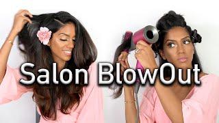 Detailed Salon Blow Out at Home - Hair Tutorial | ARIBA PERVAIZ