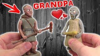 Making GRANDPA for GRANNY from clay TUTORIAL