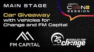 Vehicles for Change Car Giveaway | Main Stage | ASOTU CON 2024