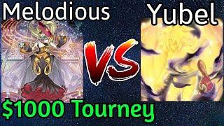 Melodious Vs Yubel Fiendsmith Round 1 $1,000 IronMan Tourney Yu-Gi-Oh!