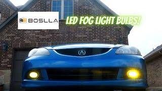 Boslla LED Fog Light bulbs install on my RSX!