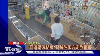 又是亞裔受害! 洛杉磯唐人街精品店遭搶 女店員被揍慘｜TVBS新聞 @TVBSNEWS01