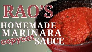 Copycat Rao's Marinara Sauce : So Easy, Better and Cheaper