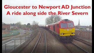 Gloucester to Newport A D Junction with a traffic stop at Llanwern. A ride by the River Severn.