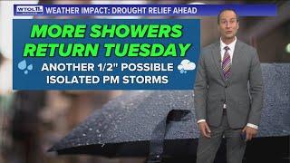 Showers increasing through daybreak Tuesday | WTOL 11 Weather