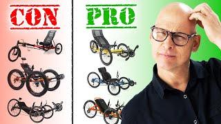 PROs & CONs - Top 4 Recumbent Trike Brands