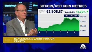 BlackRock CEO Larry Fink: I believe bitcoin is a legit financial instrument