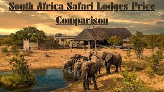 South Africa Safari Lodges Price Comparison