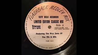 Vinyl Flashback Medley Mix  sortie en 1992 partie The Best Jams The 70s 80s