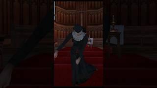 Evil Nun #Wednesday Dance Jenna Ortega   #shorts