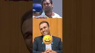 Virender Sehwag vs Shoaib Akhtar  #shorts #cricket