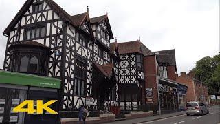 Bromsgrove Walk: Town Centre【4K】