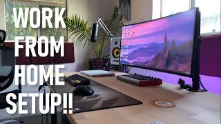 Dream Work From Home Desk Setup (2020)