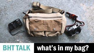 What's In My Bag (on my day off?)