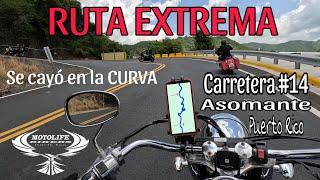 RUTA EXTREMA EN MOTO | CARRETERA 14 ASOMANTE | JUANA DIAZ A AIBONITO PUERTO RICO  @charlysinewan