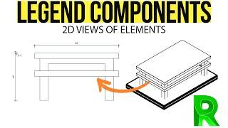 Legend Components in Revit - Isolate 2D Views from Individual Elements