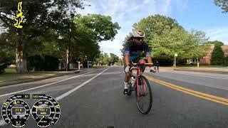 GII THT Tuesday Virginia Hill Ride Whole Route 6/27/24 Rear Cam