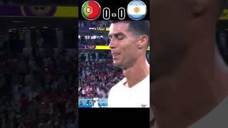 The Day Ronaldo And Messi Cried | Portugal VS Argentina Imaginary Final | #ronaldo vs #messi