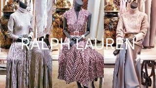 Ralph Lauren Luxury Shopping in Milan. Autumn/Winter 2024 Collections.