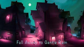 Rain Storm ASMR in a Dreamy Village, fall asleep, relax, focus