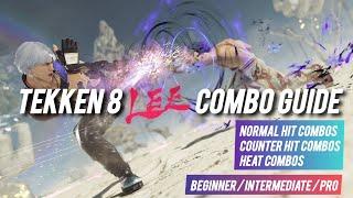 TEKKEN 8 LEE CHAOLAN COMBO GUIDE ALL STAPLES