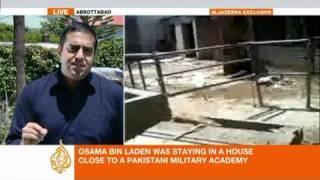 Footage of bin Laden's compound