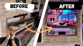 Replacing My Electric Fireplace with a Custom Built-In