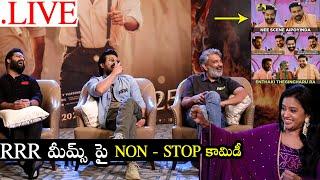 RRR Movie Team Interview With Anchor Suma | Jr NTR | Ram Charan | Rajamouli | Filmylooks