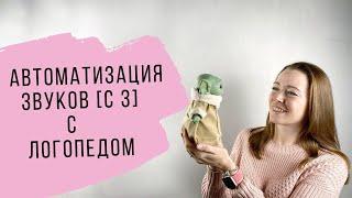 Веселая автоматизация звуков [ С, З] вместе с логопедом.