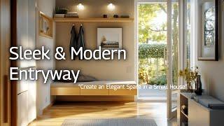 Small House, Big Impact: Minimalist & Elegant Entryway Design Ideas