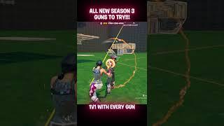 ALL SEASON 3 WEAPONS ADDED TO 1V1 WITH EVERY GUN!!!!