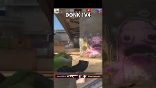 Donk 1V4 #donk #cs2 #csgo