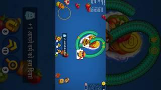 Epic Boss Showdown: Trapping the USA Snake in Worms Zone! 