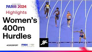 WORLD RECORD! 🫨 | Women's 400m Hurdles Final Highlights | #Paris2024 #Olympics