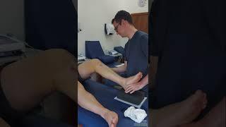 JOELHO OPERADO #fisioterapia #saude #reabilitação #shorts #sports #dor #posoperatorio