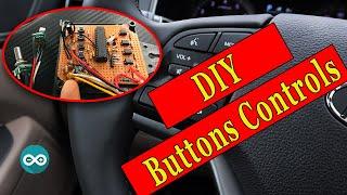 How to make buttons control on the steering wheel of the car | An Universal Unit for Any Vehicle