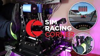 SIMNET Racing SP Pro Loadcell Pedals in action! | Pedal cam view!