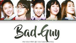 After School (애프터스쿨) - Bad Guy (나쁜 놈) [Color Coded Lyrics Han/Rom/Eng]