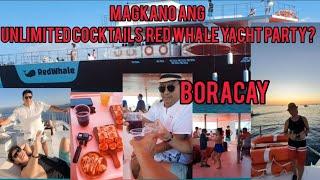 RED WHALE YACHT PARTY SUNSET CRUISE BORACAY EXPERIENCE