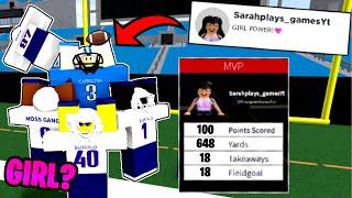 I DISGUISED MYSELF AS A GIRL AND GOT MVP?!! (FOOTBALL FUSION 2)